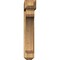 Ekena Millwork Legacy Craftsman Rough Sawn Bracket w/ Offset Brace, Western Red Cedar, 8"W x 36"D x 44"H BKT0806X36X44LEC04RWR - alternate 3
